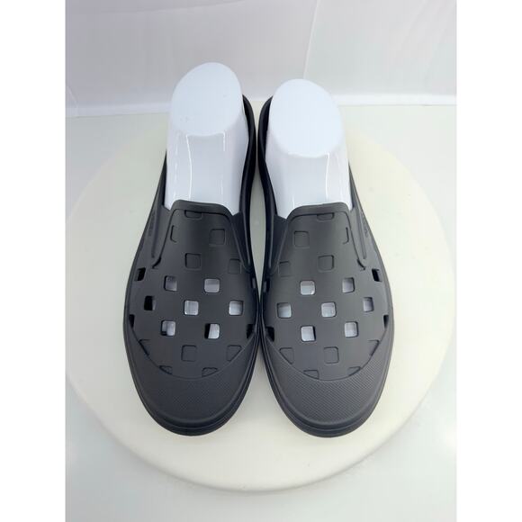 Vans Trek Slip On Mule Black Mens Size 9 Fishing Water Boat Shoes Sandals NEW - Picture 2 of 8